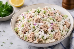 cottage cheese tuna salad